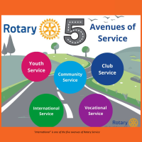 Rotary International - one of Rotary's five avenues of service